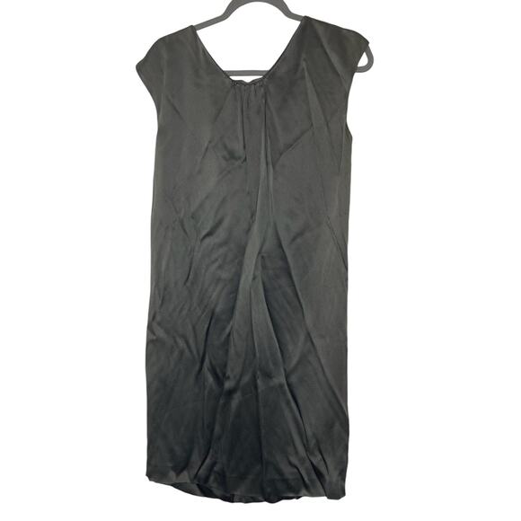 Michael Kors Designer Line Mini Shift Dress Cap Sleeve Pleated Made in Italy Sz6 - Picture 5 of 6